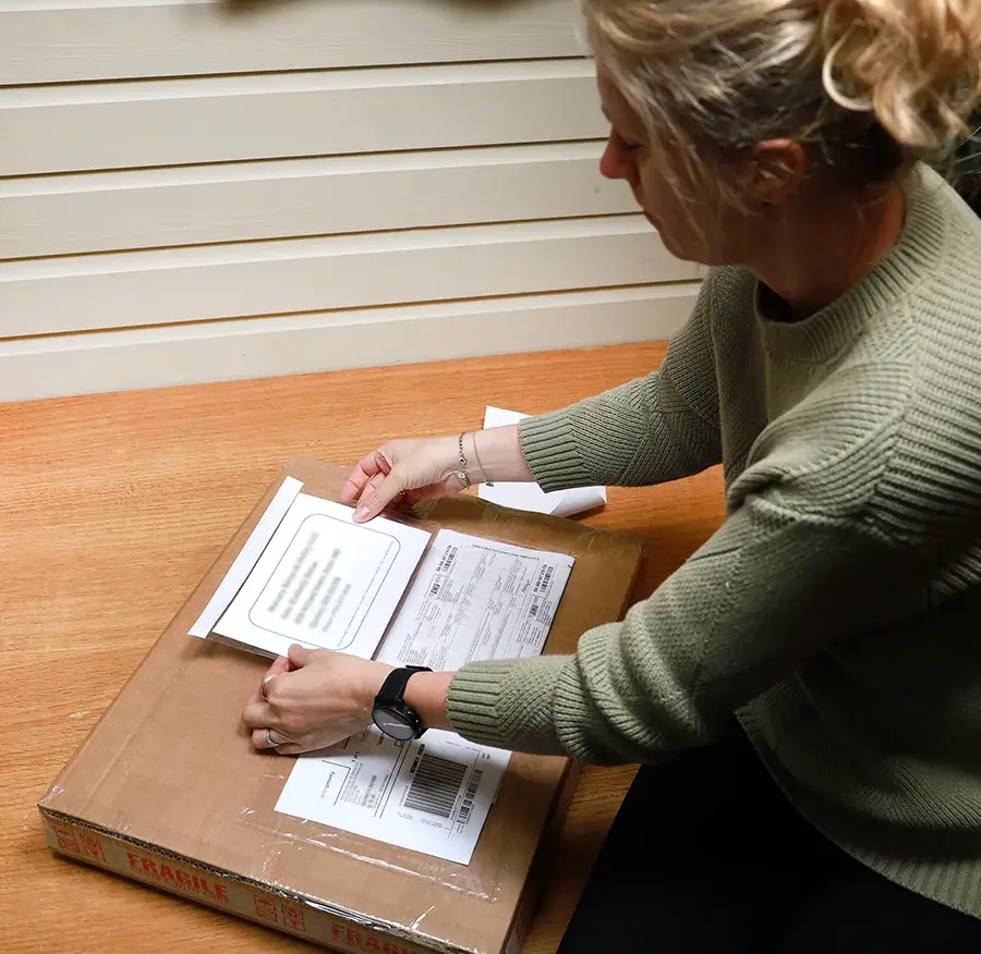 Tracking information being applied