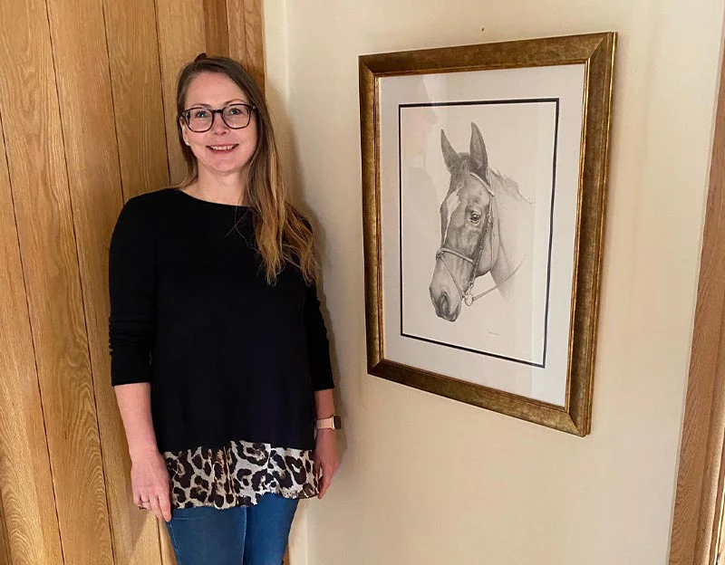 Client Phil Purssey's testimonial for his pet portrait