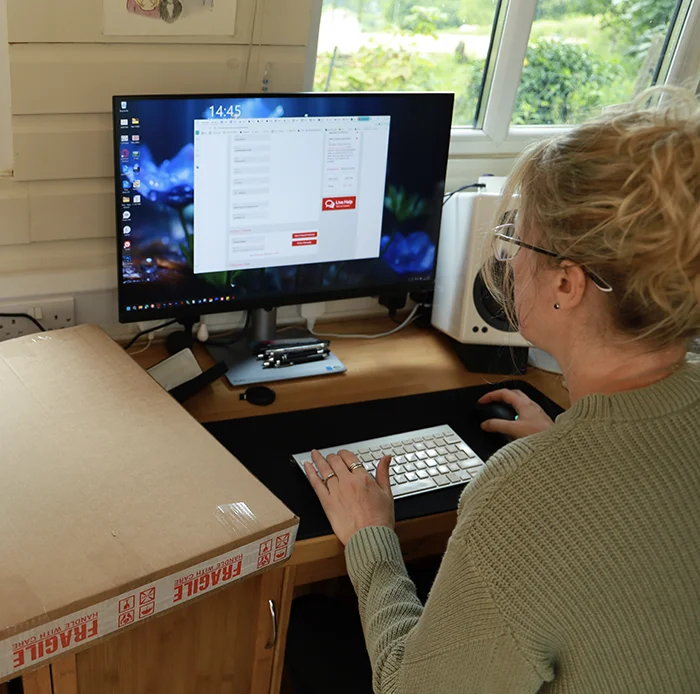 Pet Portraits Contact - Melanie and Nicholas ready to help with your commission